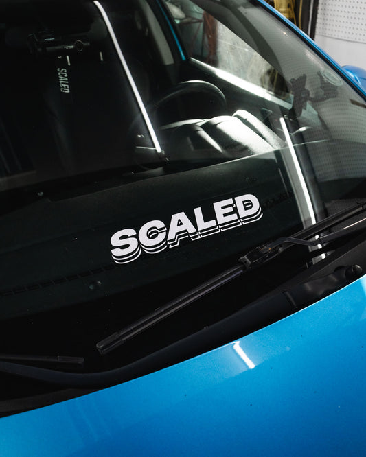 LAYERED WINDSHIELD BANNER