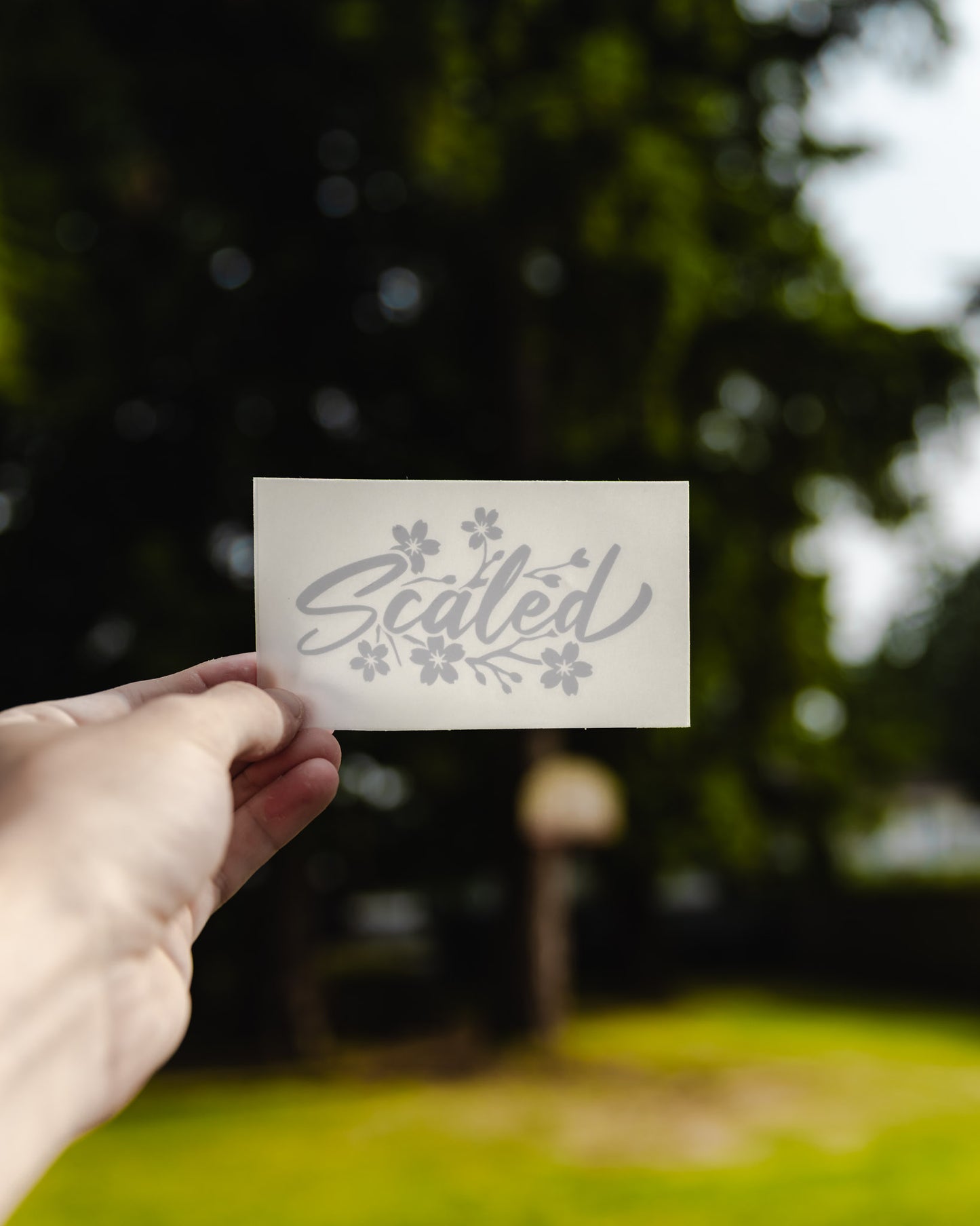 BLOSSOM DIE CUT STICKER