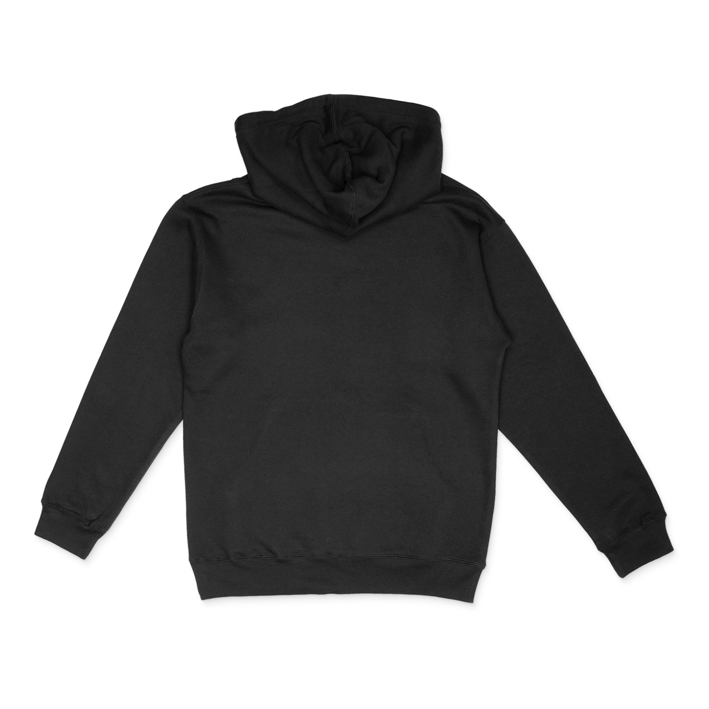 SCALED SIGNATURE HOODIE BLACK