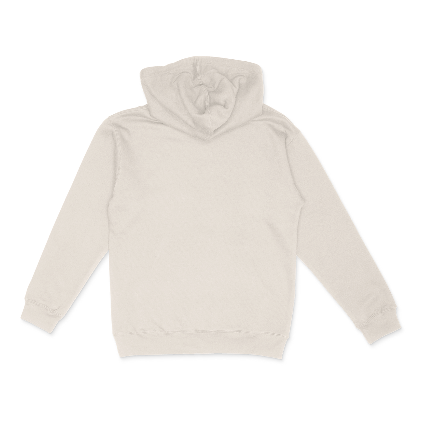 SCALED SIGNATURE HOODIE CREAM