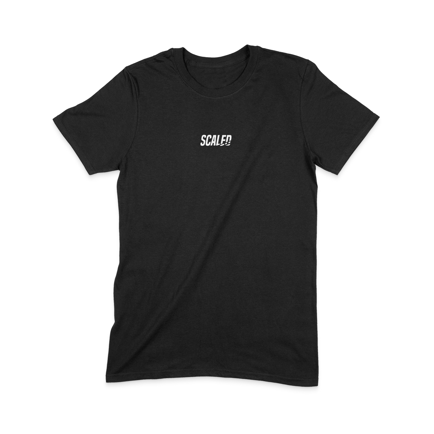 SCALED SIGNATURE TSHIRT BLACK